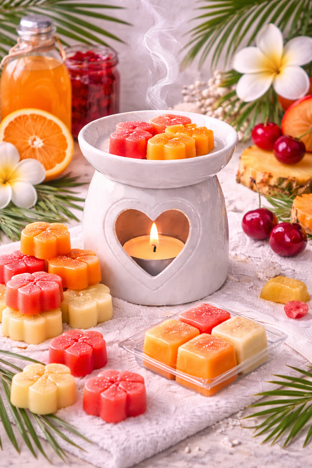 Fondant Parfumé - MONOÏ ORANGE CERISE