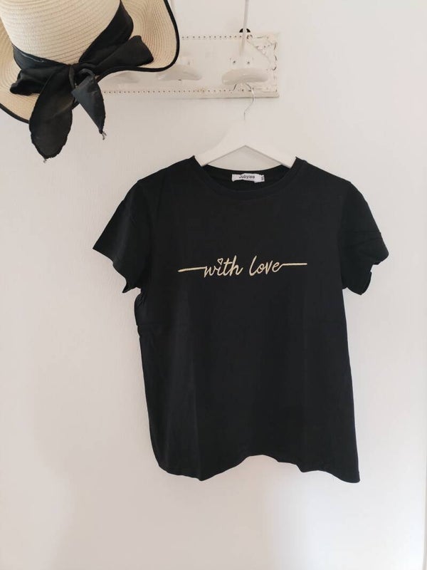 T-shirt coton With Love