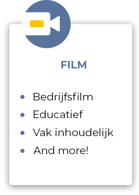 bedrijfsfilm, educatief, vak inhoudelijk, film icon, film productie