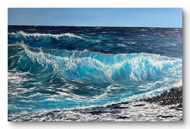 Wave after Wave (70x50cm)