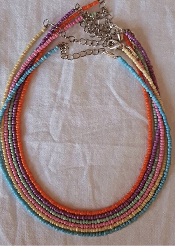 Pastel ketting