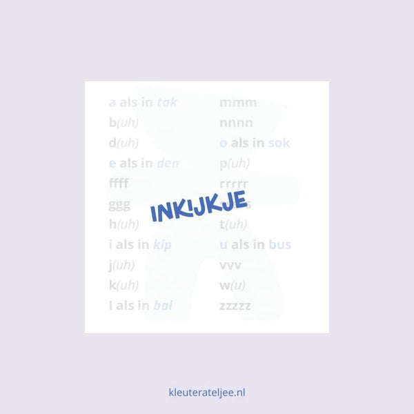 Letters uitspreken