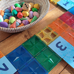 vloerspel cijfertoppers en magneettegels