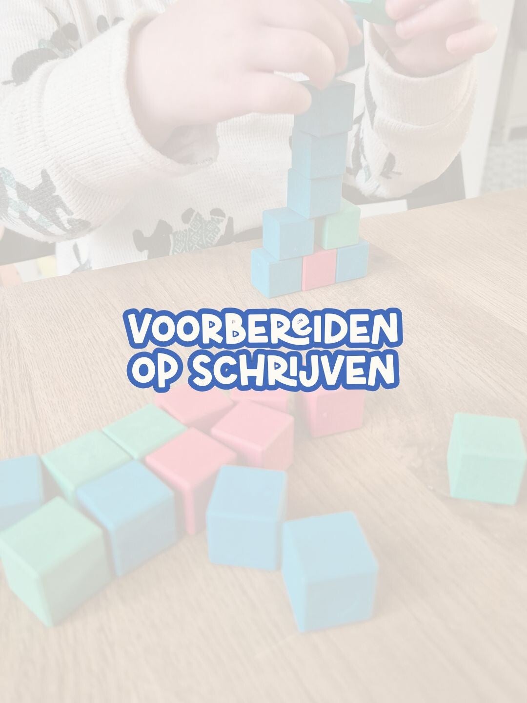 kleuter leren schrijven