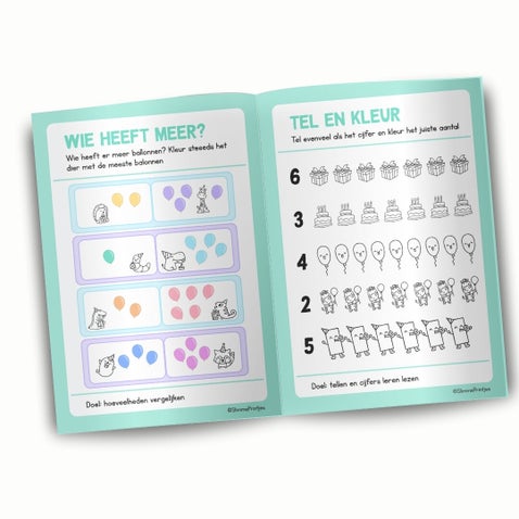 sommetjes maken kleuter