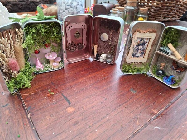 Miniatuur blikjes