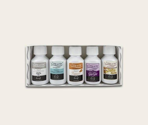 5 x 100 ml verschillende intense geuren in cadeau verpakking (in pre order)
