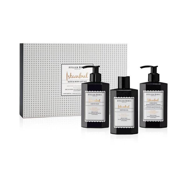 Geschenkset Istanbul Handzeep, Showergel en Hand & Bodylotion