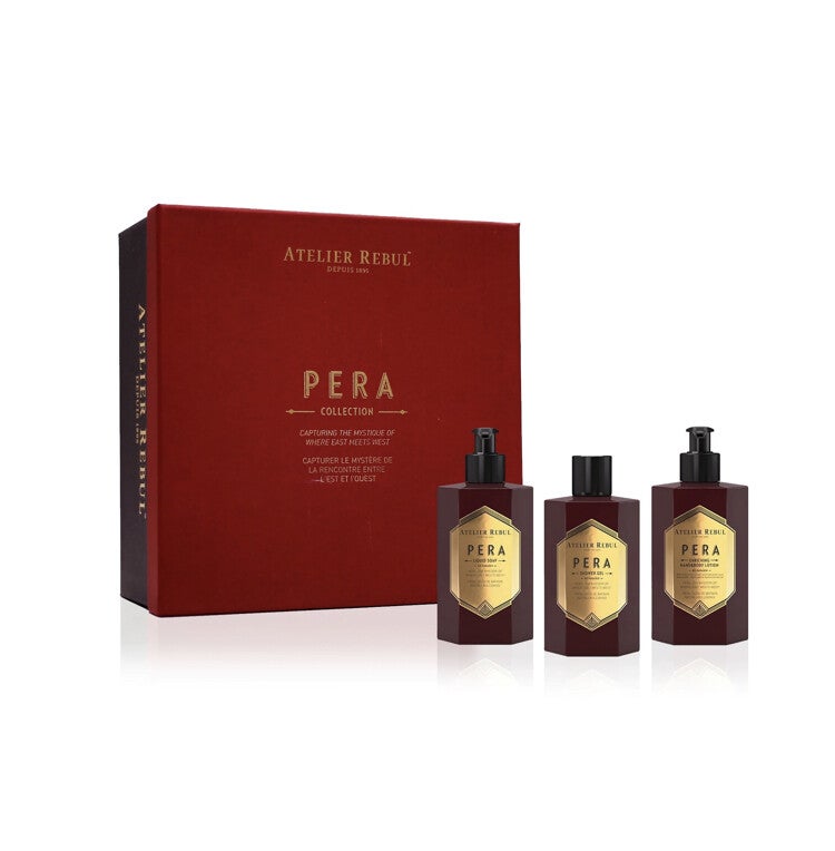 Pera Handzeep, Douchegel en Hand & Bodylotion Geschenkset