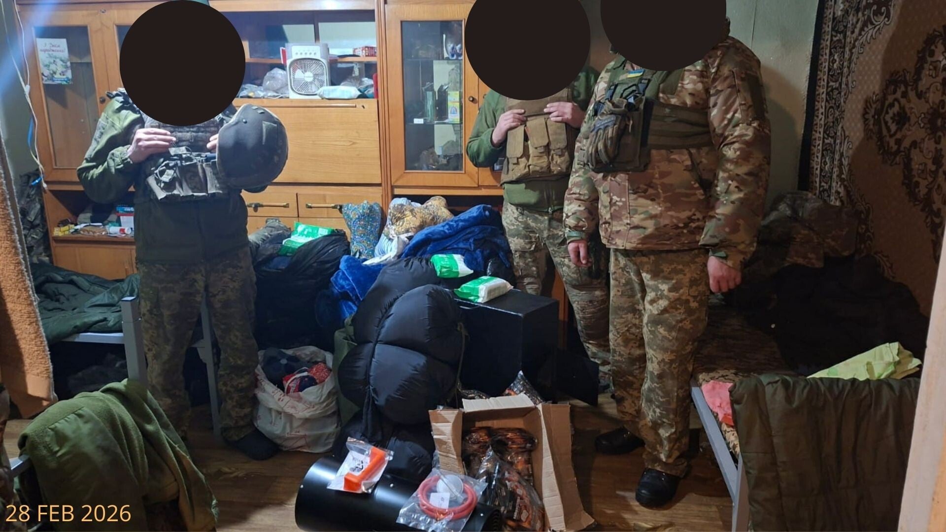 Värme till Ukraina - ny leveransbild 2