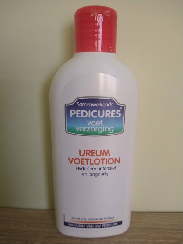 Samenwerkende pedicures ureum voetlotion