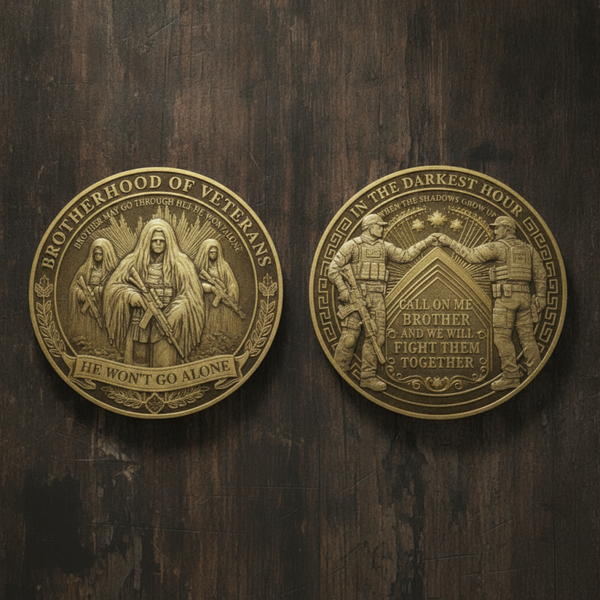 Brotherhood of Veterans Challenge Coin