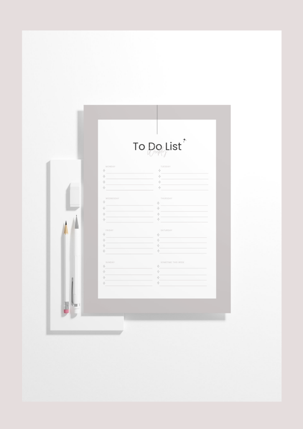 Fokus To-Do-Liste – Modern & Übersichtlich