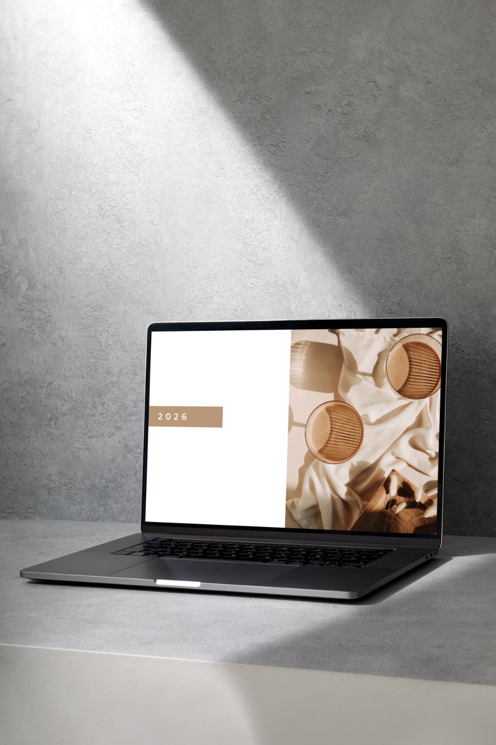 Earth Tones Kalender 2026 – Braun & Ästhetik