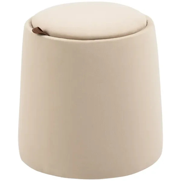 Opbergkruk 2-in-1 beige