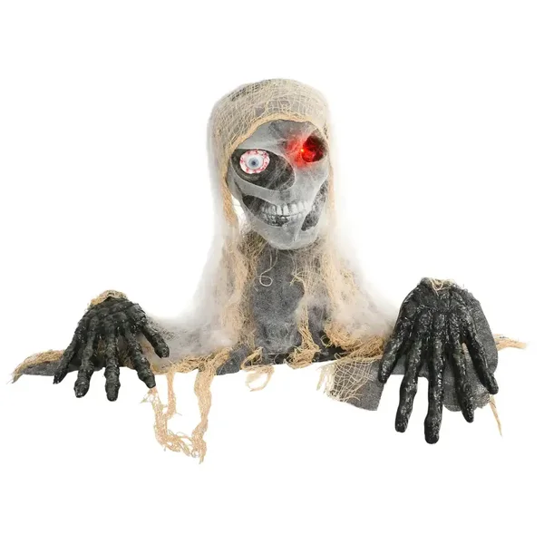 Halloween-mummie rood