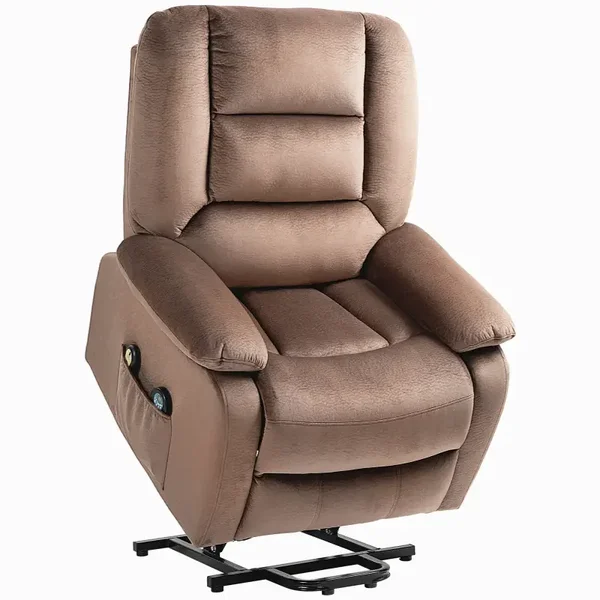 Massage-sta-opstoel bruin