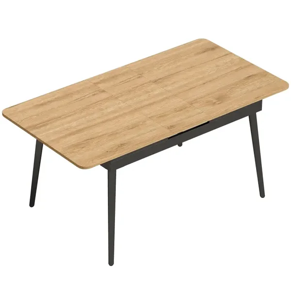 Uitschuifbare eettafel