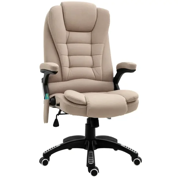 Massagestoel warmtefunctie bruin