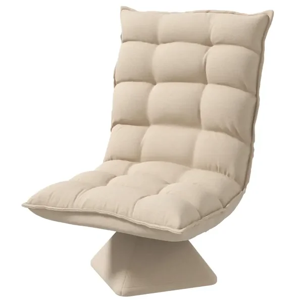 Draaibare relaxstoel beige