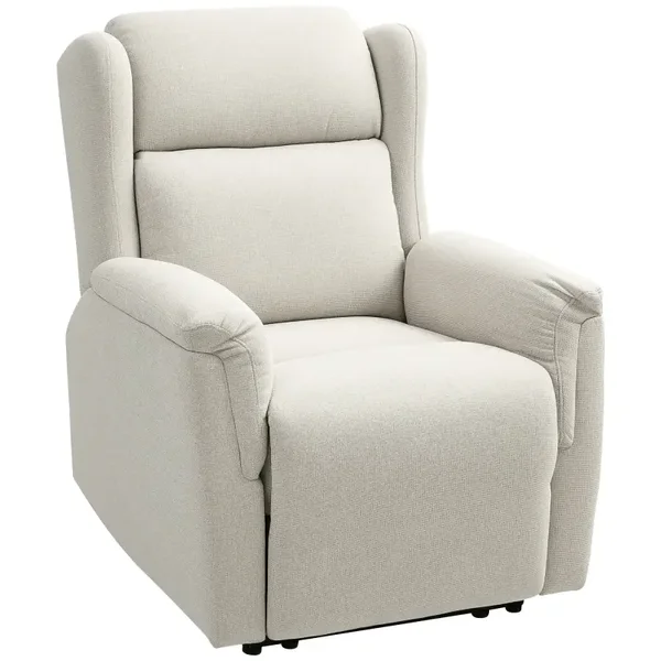 Verstelbare relaxstoel beige