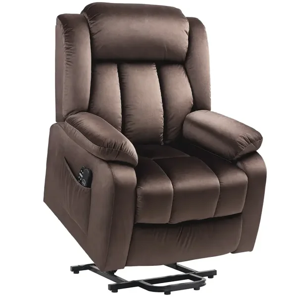 Massage-sta-opstoel bruin