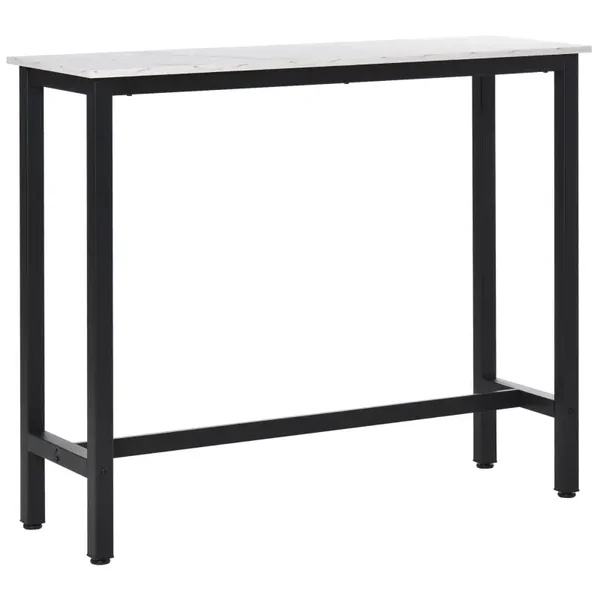 Marmerlook bartafel wit