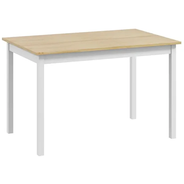 Landelijke eettafel naturel