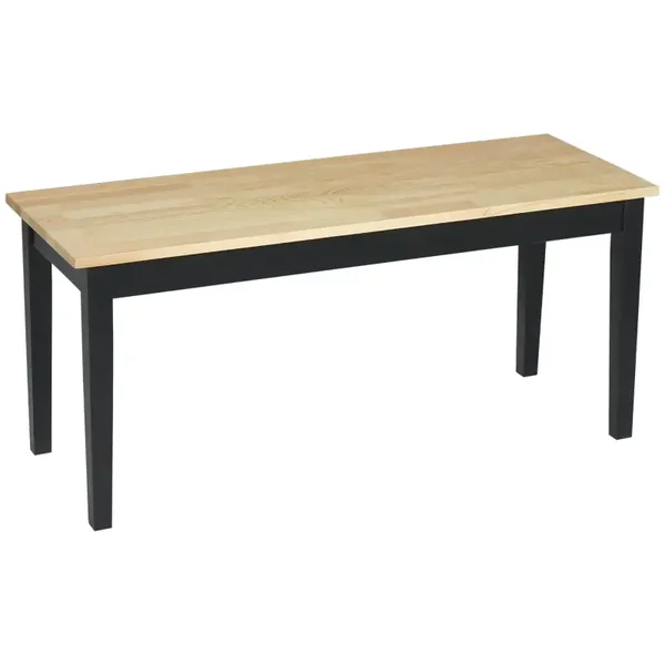 Houten bank naturel