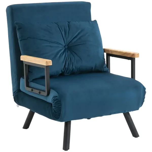 Loungestoel zwart