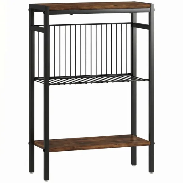 Bijzettafel bruin