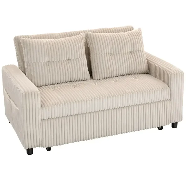 Corduroy slaapbank