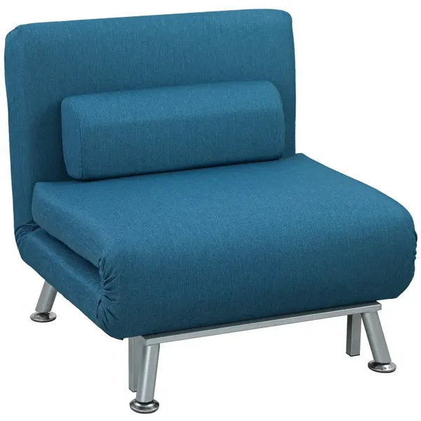 Klapstoel blauw