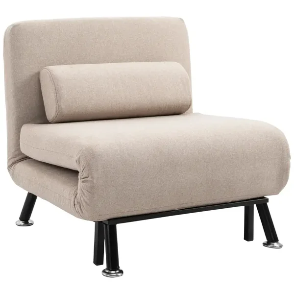Klapstoel beige