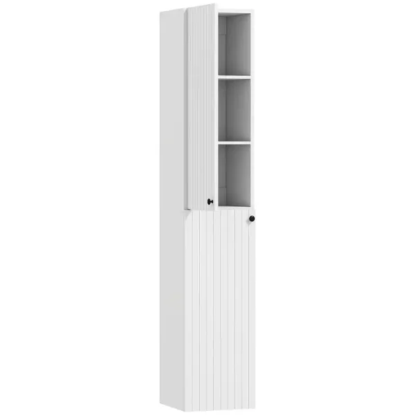 Wandkast badkamer wit