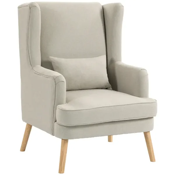 Accentfauteuil beige