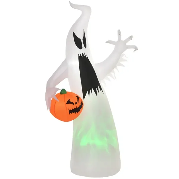 Opblaasbaar spook wit