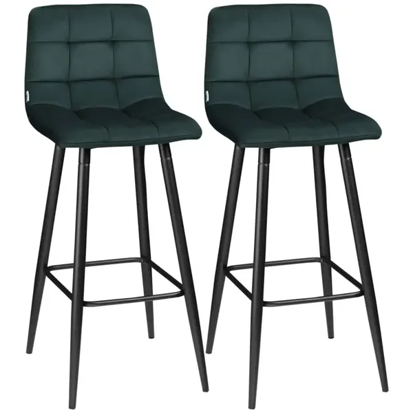 Moderne barkrukken groen