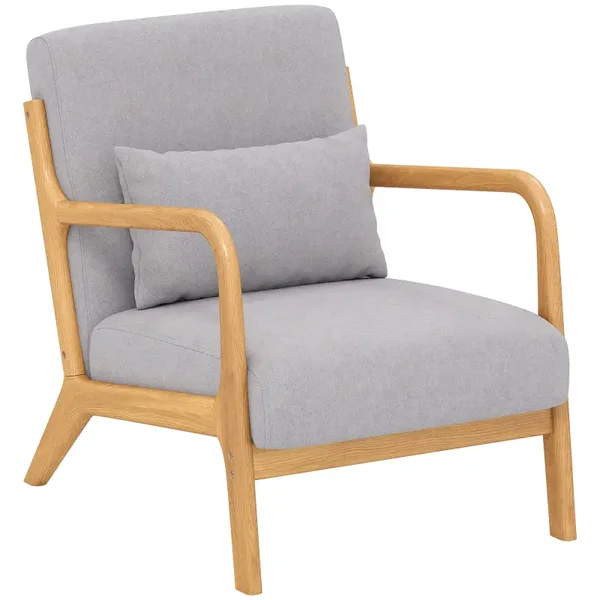 Loungestoel grijs