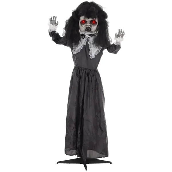 Horrorpop Halloween-decoratie zwart