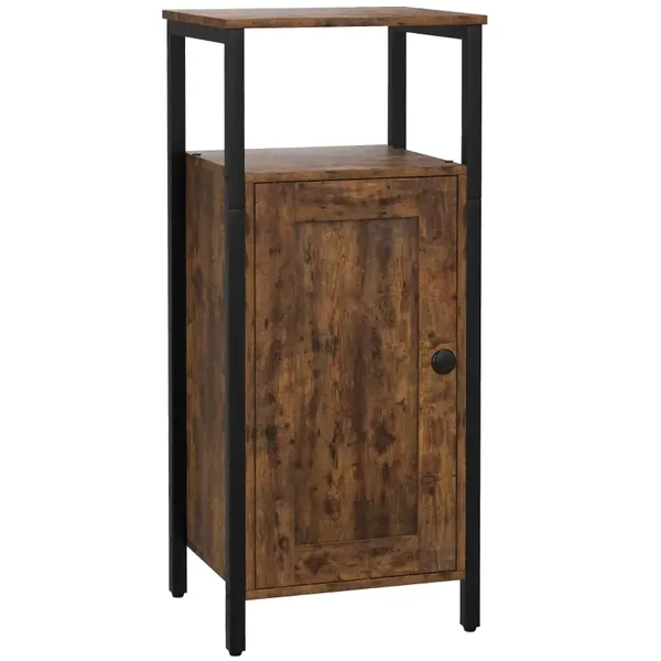 Bijzettafel bruin