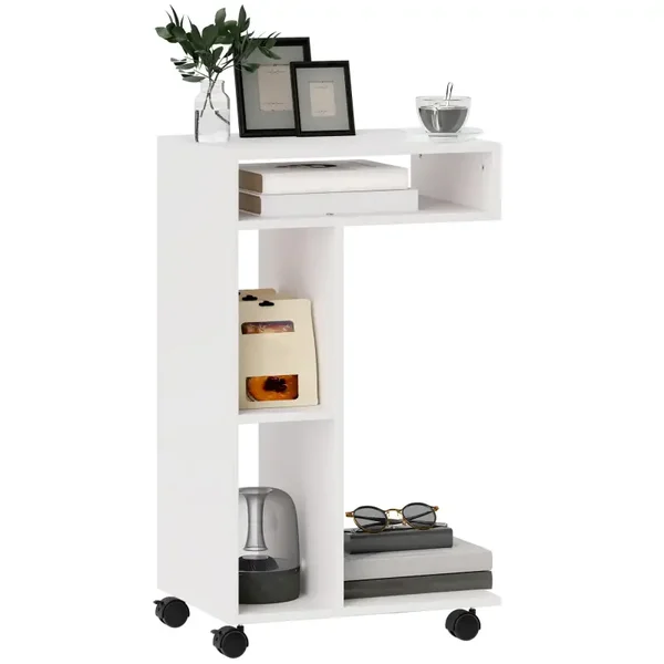 Serveertrolley wit