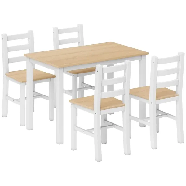 Landelijke eetset naturel