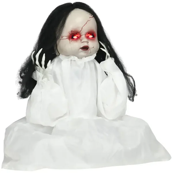 Horrorpop Halloween-decoratie rood
