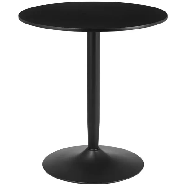 Ronde eettafel zwart