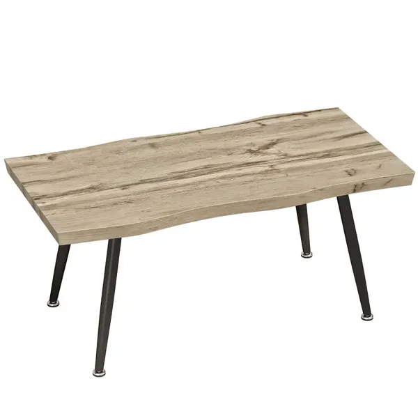 Eiken salontafel zwart