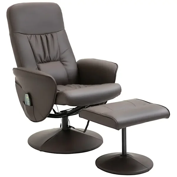 Massage-relaxstoel bruin