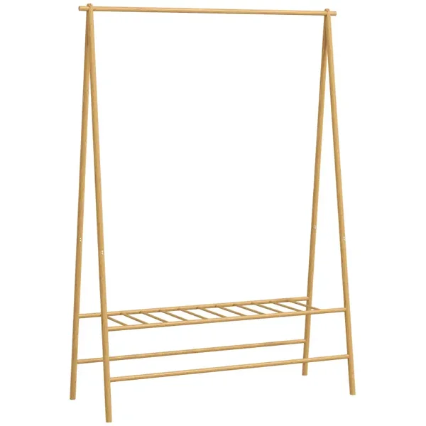 Bamboekapstok schoenenrek