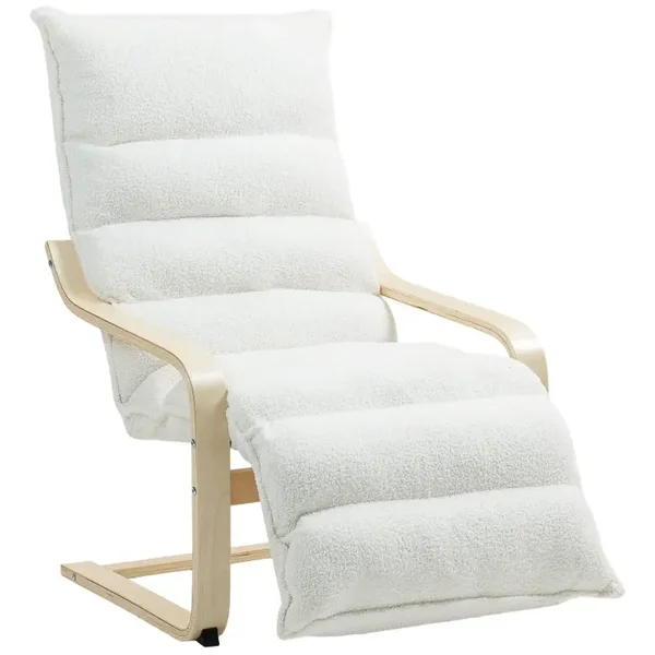 Loungestoel wit