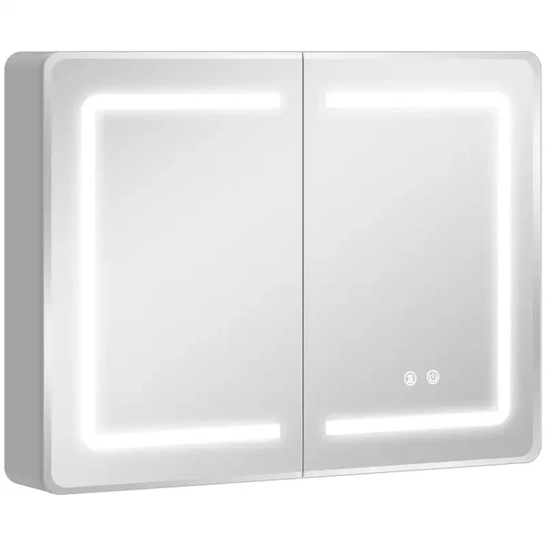 Spiegelkast LED wit